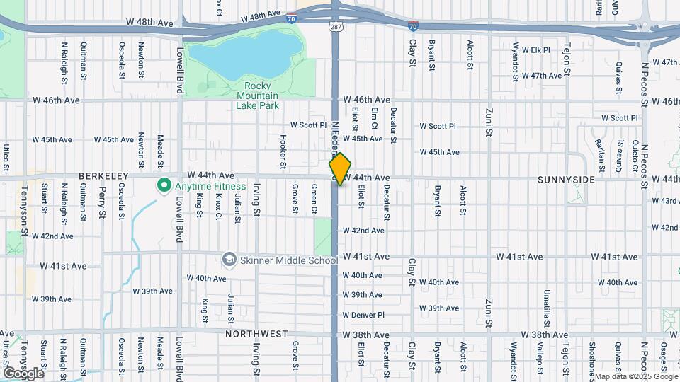 4334 Federal Blvd Map and Location Details