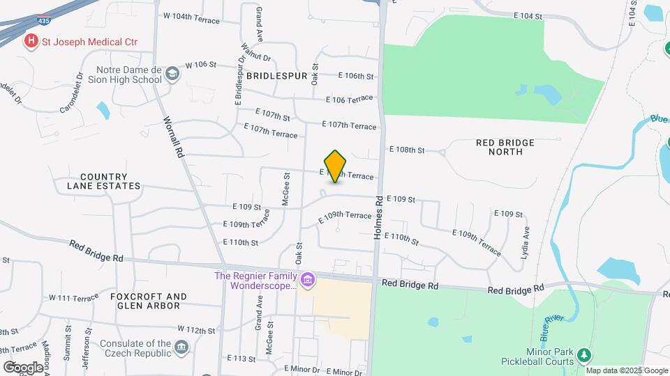 508 E 109 St Mapa y Detalles de la Ubicación