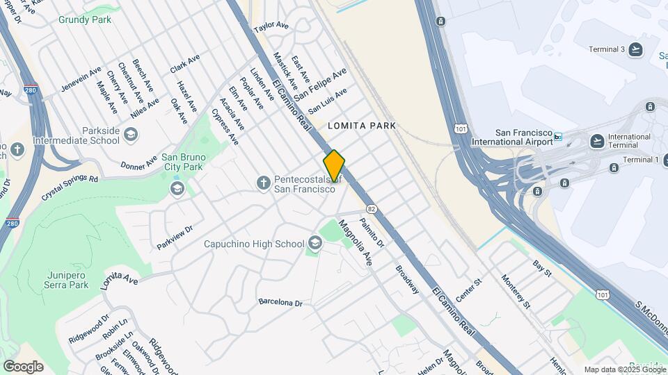 38 Linden Ave Mapa y Detalles de la Ubicación