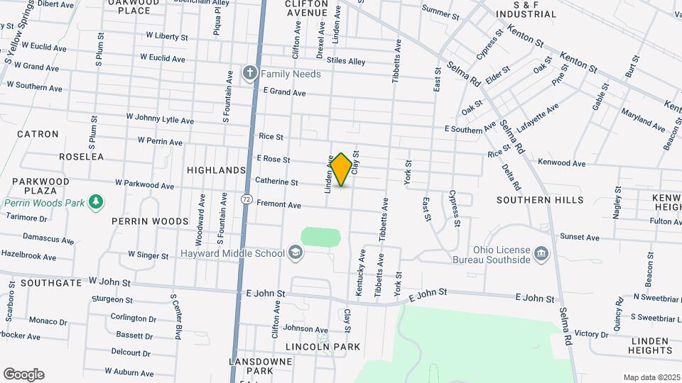 421 Catherine St Mapa y Detalles de la Ubicación
