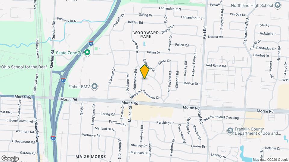 4766 Maize Road Mapa y Detalles de la Ubicación