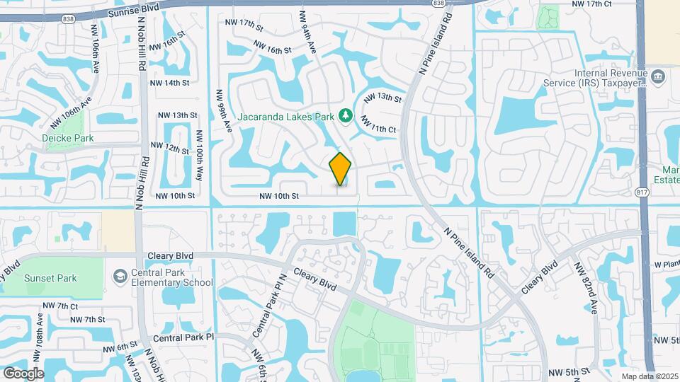 9441 NW 10th St Map and Location Details