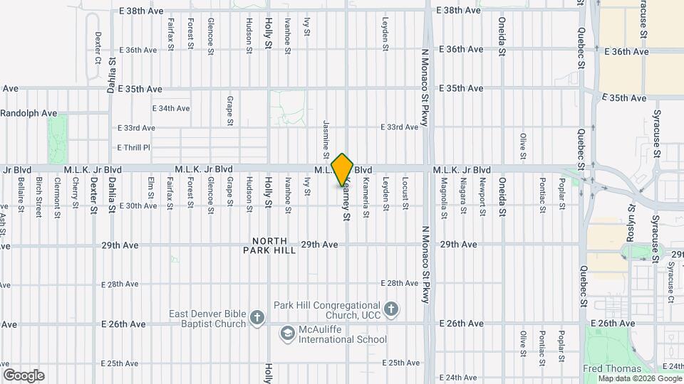 3035 Kearney St Mapa y Detalles de la Ubicación