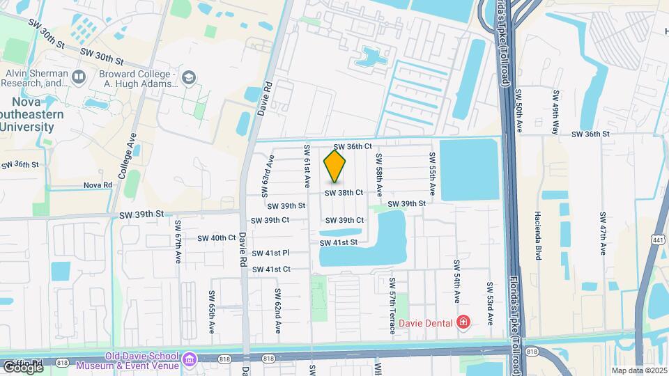 3810 SW 60 Ave Map and Location Details