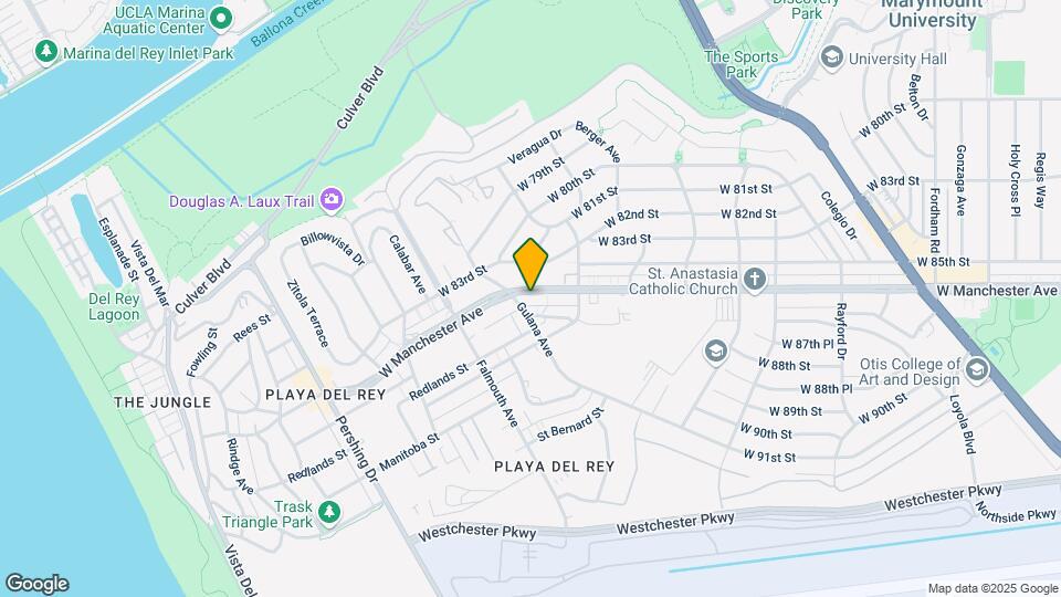 8502 Gulana Ave Map and Location Details