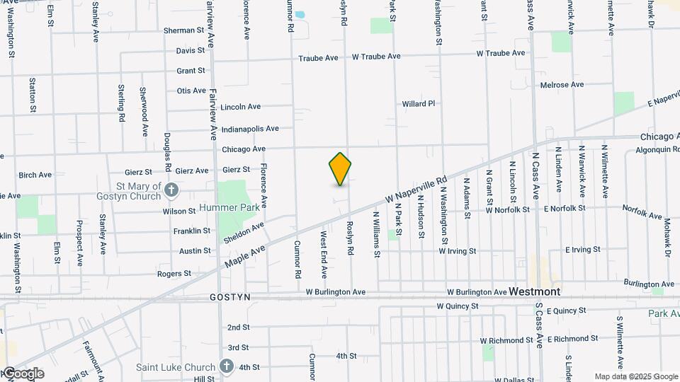 4806 ROSLYN Map and Location Details