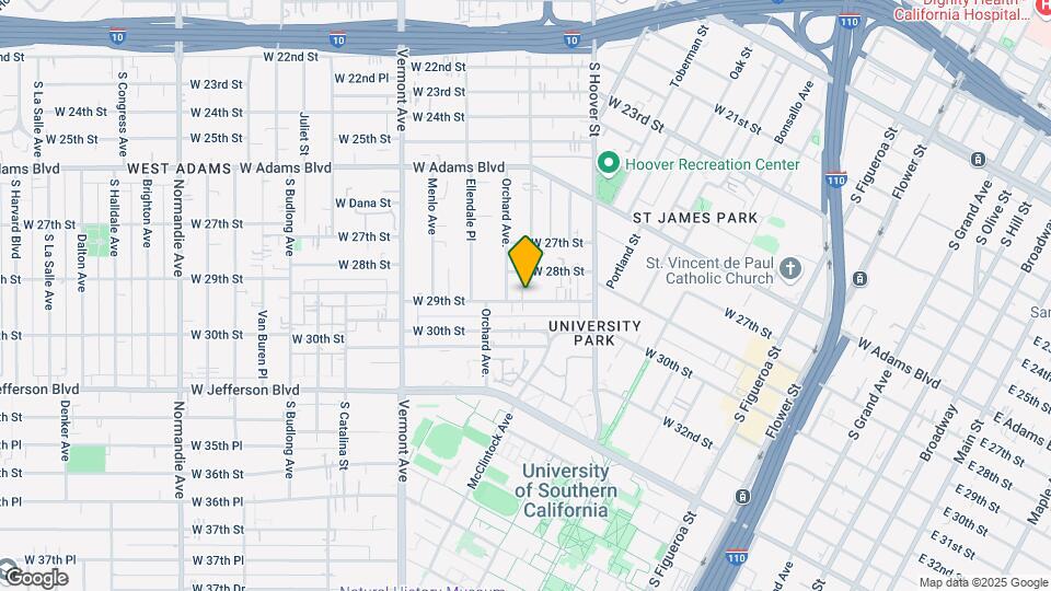 1207 W 29th St Map and Location Details