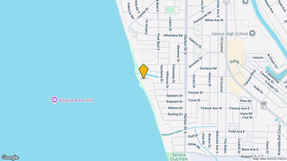 MacArthur Beach & Racquet Club Map and Location Details
