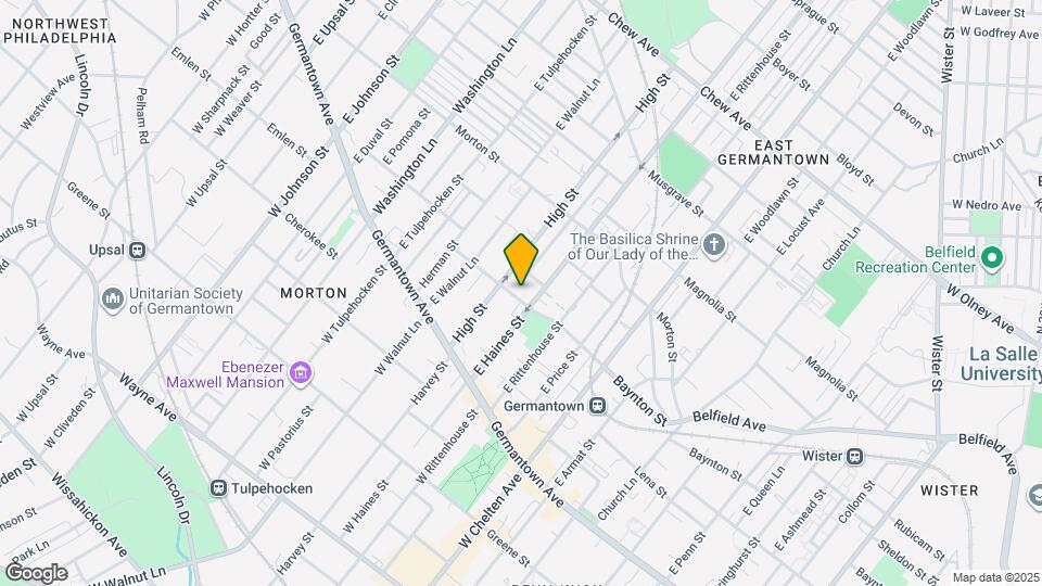 5915 Baynton St Map and Location Details