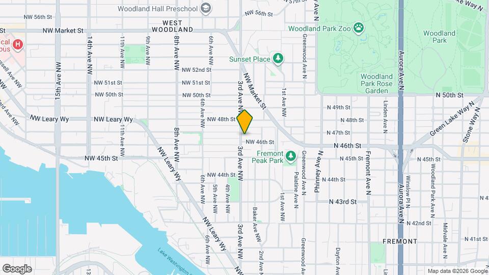256 NW 46th St Map and Location Details