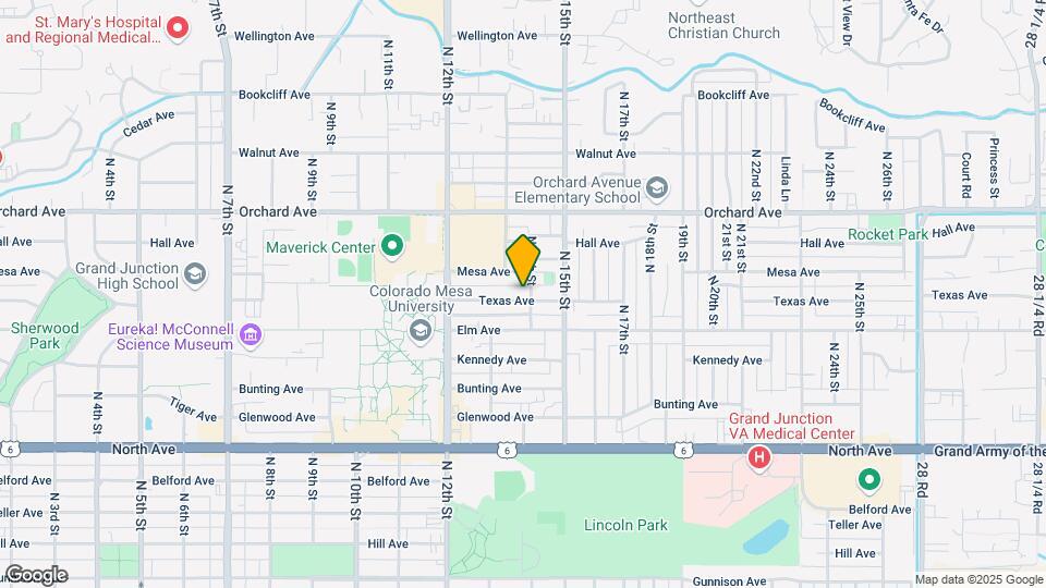 1346 Texas Ave Map and Location Details