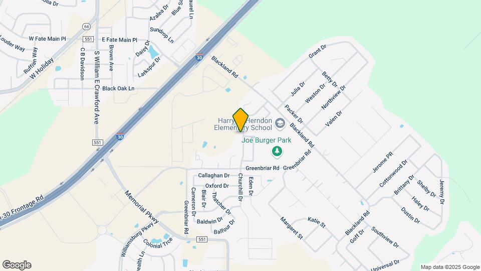 1045 N Churchill Dr Map and Location Details