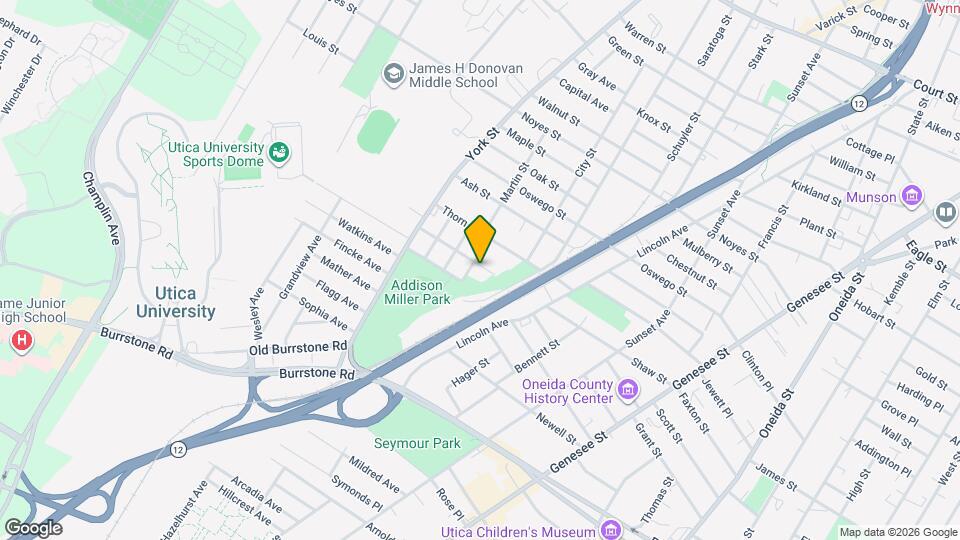 1221 Butternut St, Unit 2 Map and Location Details