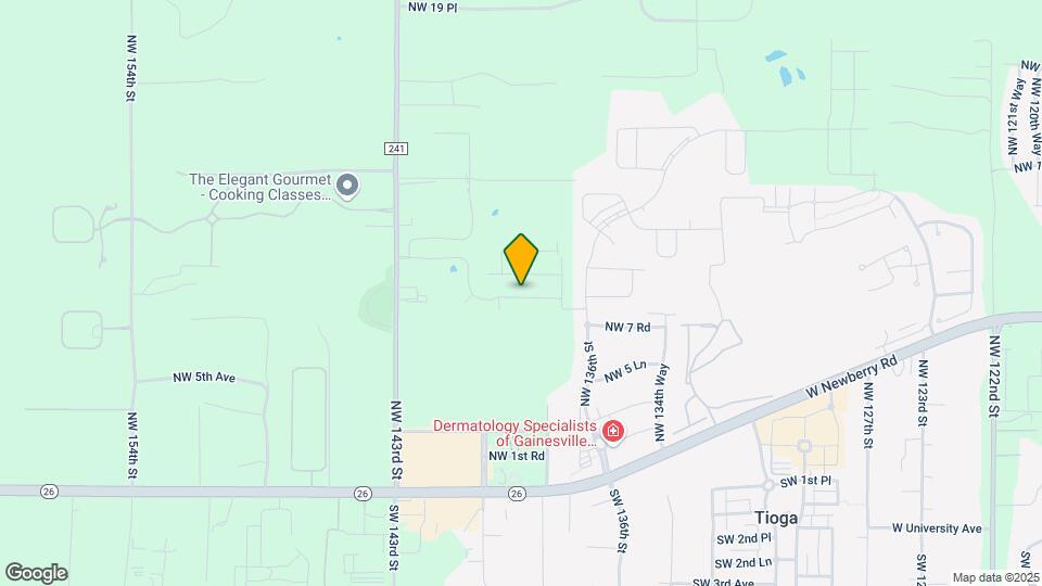 13778 NW 9th Rd Map and Location Details