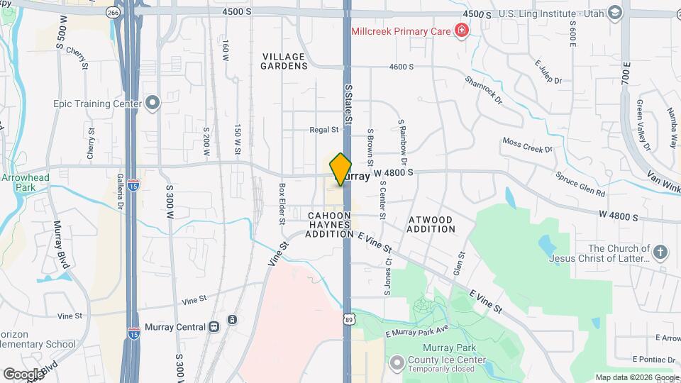 4772 S State St Mapa y Detalles de la Ubicación