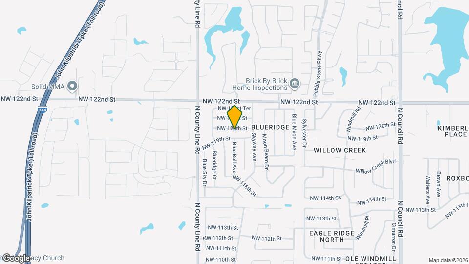 8820 NW 120th St Map and Location Details