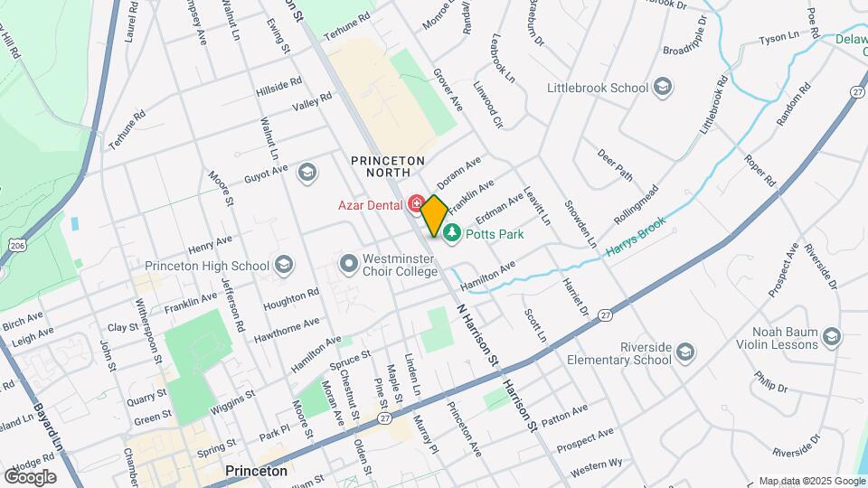 151 N Harrison St Mapa y Detalles de la Ubicación