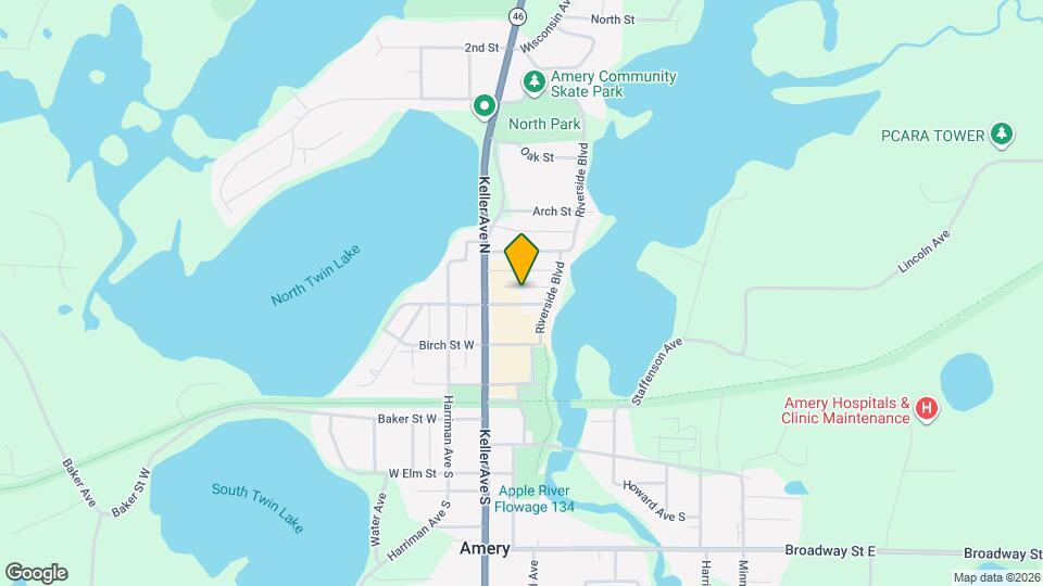 127 Maple St E Map and Location Details