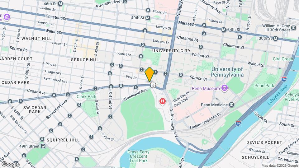 3913 Baltimore Ave Map and Location Details