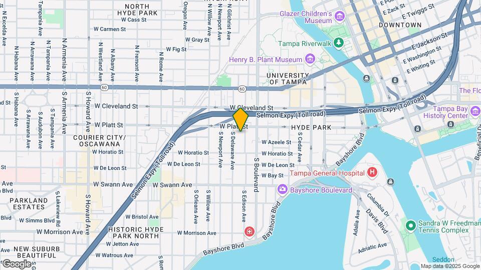 315 S Edison Ave Map and Location Details