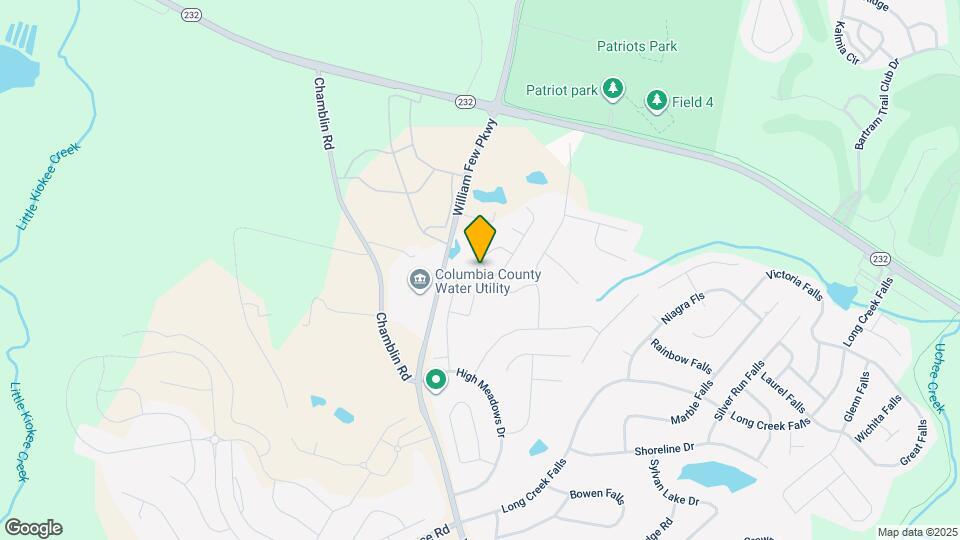 2037 Dundee Way Map and Location Details