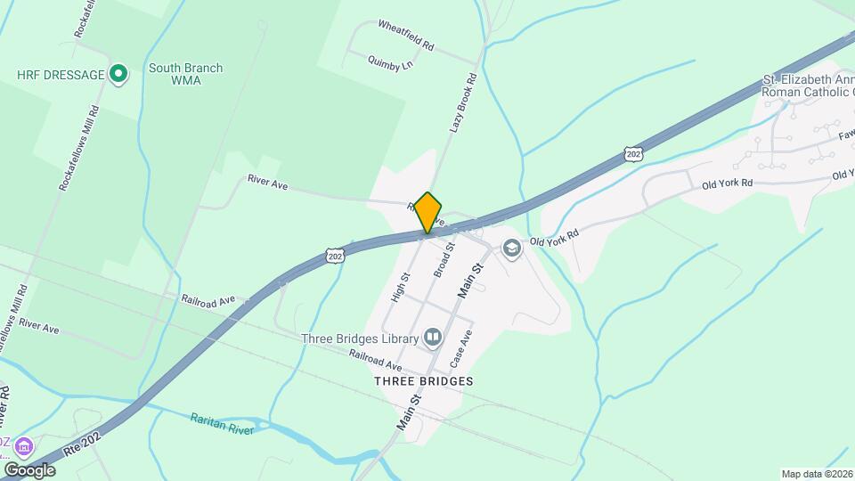 Apartments at Three Bridges Mapa y Detalles de la Ubicación