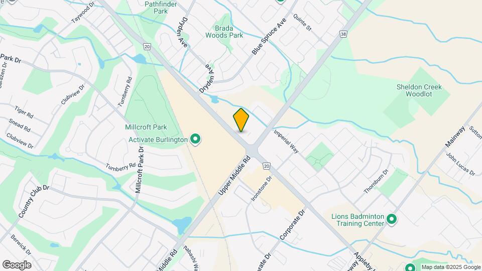 2035 Appleby Line Map and Location Details