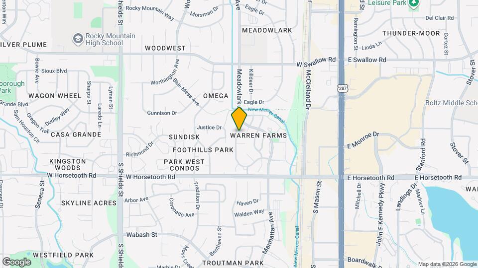3400 Riva Ridge Dr Map and Location Details