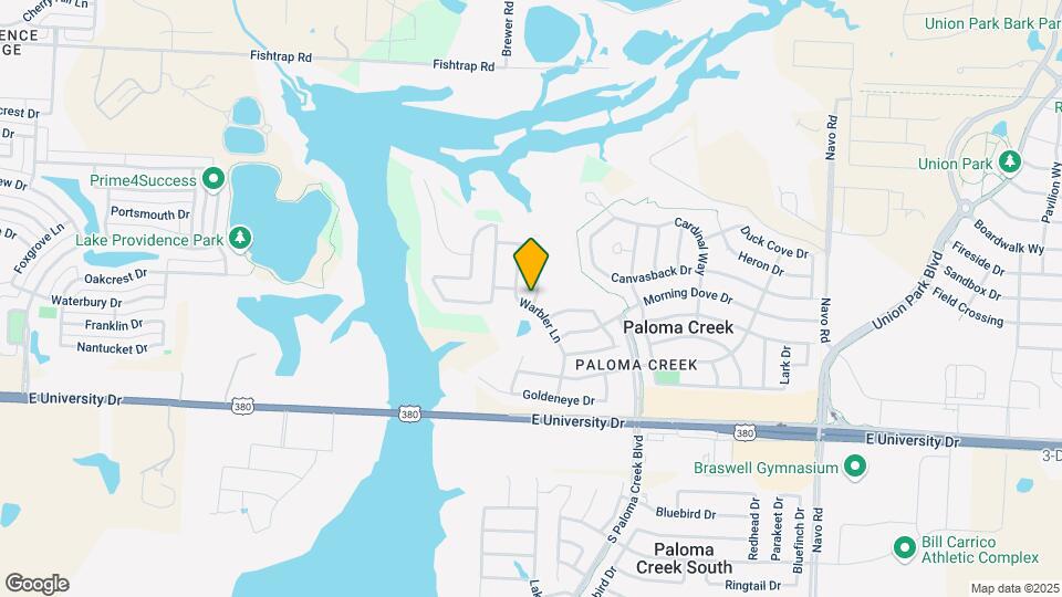 1000 Warbler Ln Map and Location Details