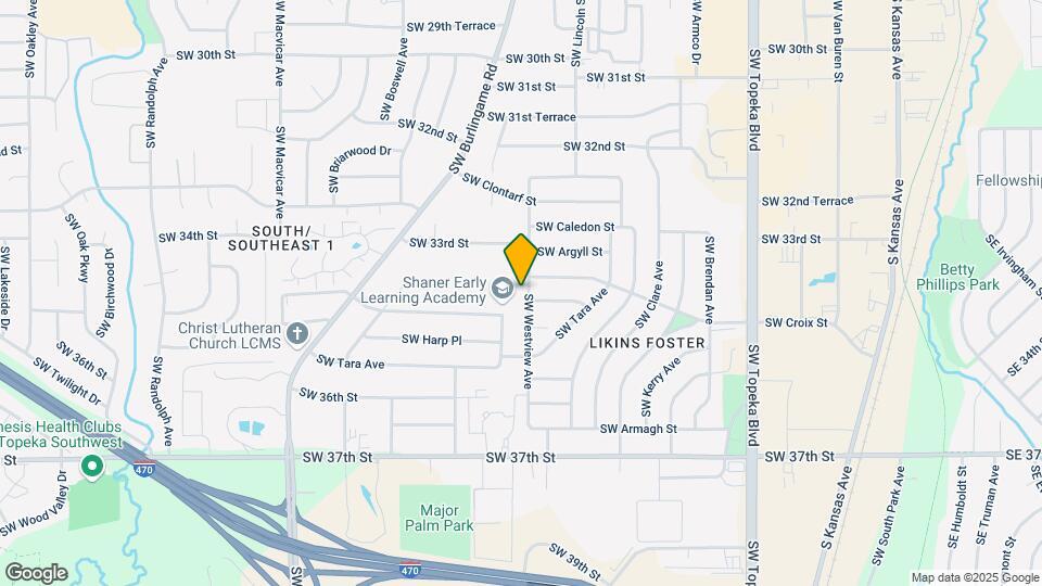 3423 SW Westview Ave Map and Location Details