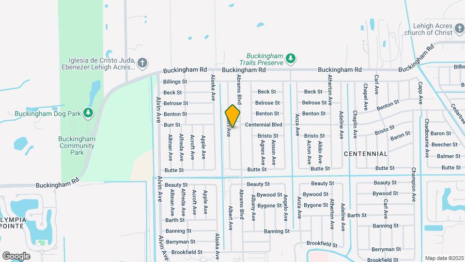 1048 Albert Ave Mapa y Detalles de la Ubicación
