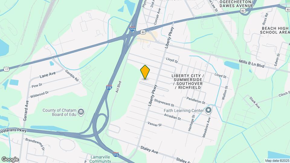 1930 Pendleton St Map and Location Details