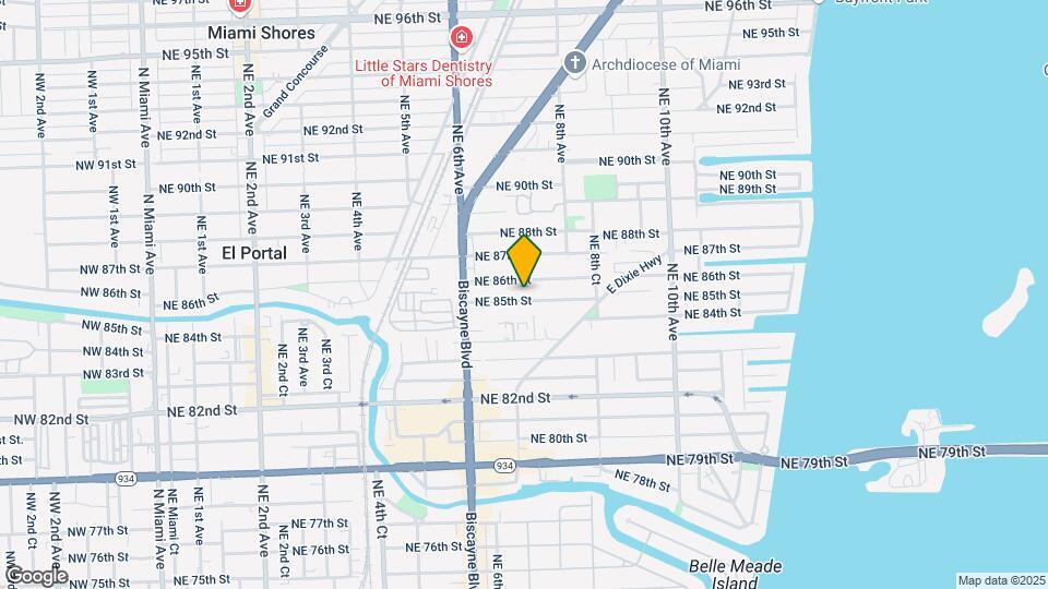 705 NE 85th St Map and Location Details