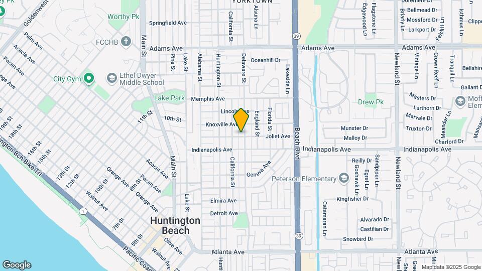 423 Joliet Ave Map and Location Details