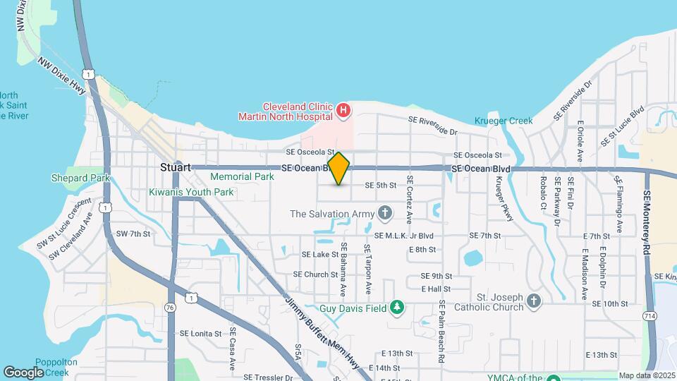 628 SE 5th St Map and Location Details