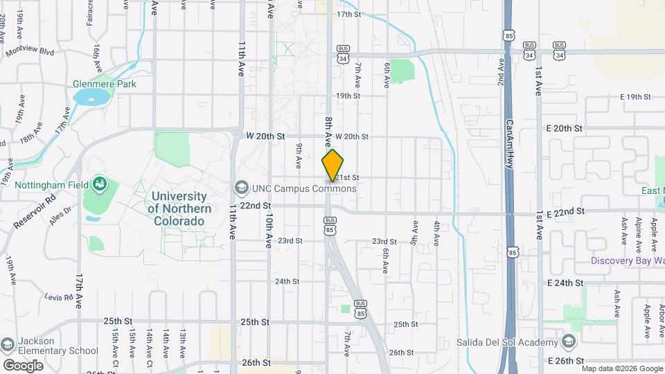 2108 8th Ave, Unit Apt B Mapa y Detalles de la Ubicación
