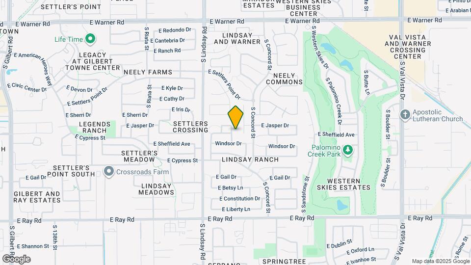 1253 S Colonial Dr Map and Location Details