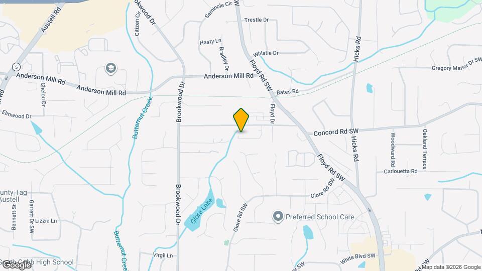 1122 Hibiscus Way SW Map and Location Details