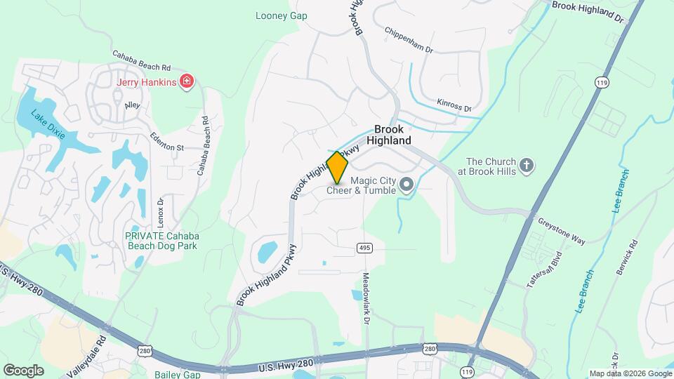 2080 Stone Brook Dr Map and Location Details
