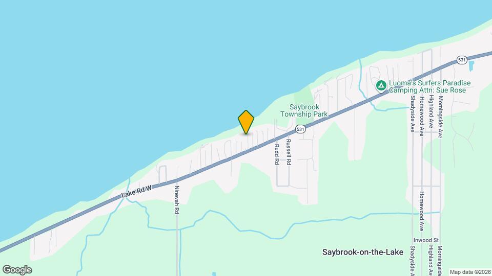 6209 Oakwood Beach Dr Map and Location Details