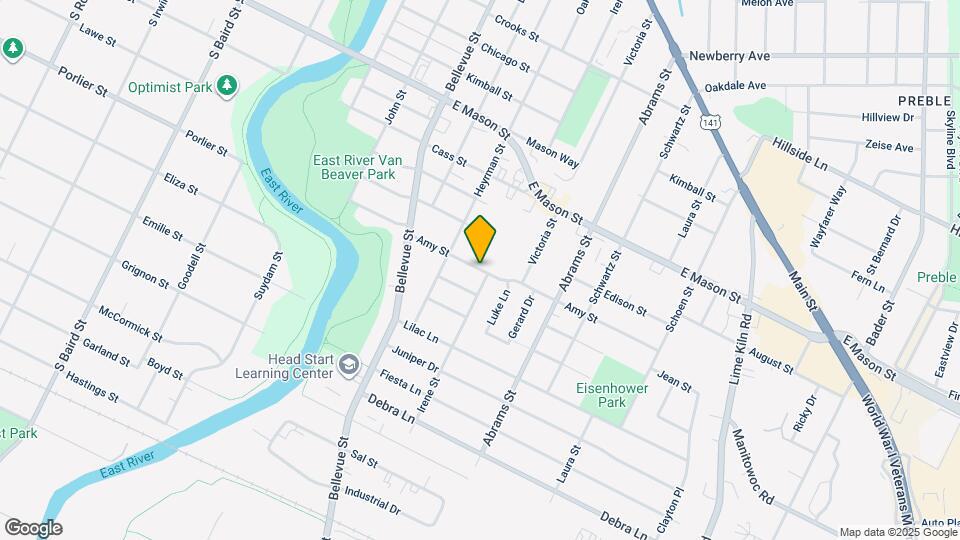 1661-1663 Amy St Map and Location Details