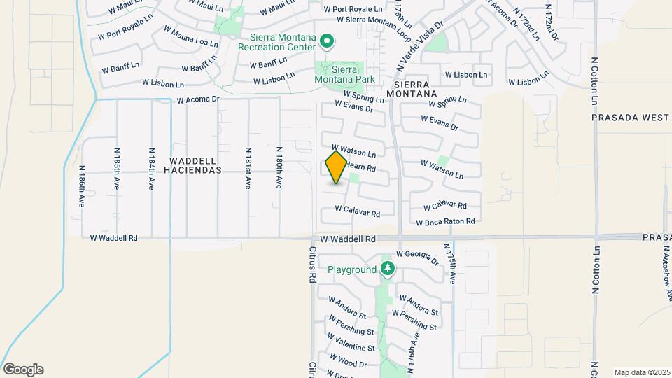 17848 W Redfield Rd Map and Location Details