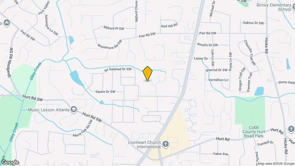 1403 Velvet Creek Trce SW Map and Location Details