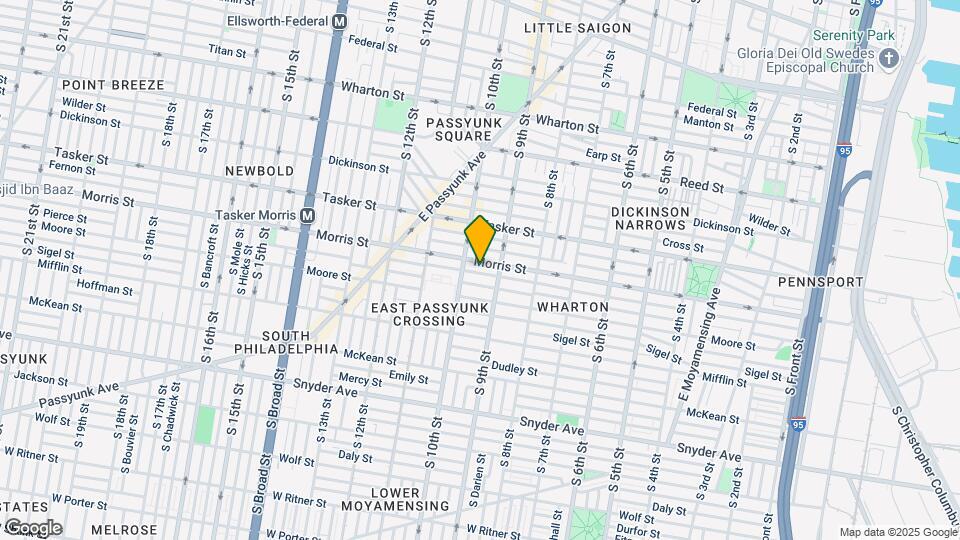 925 Watkins St Mapa y Detalles de la Ubicación