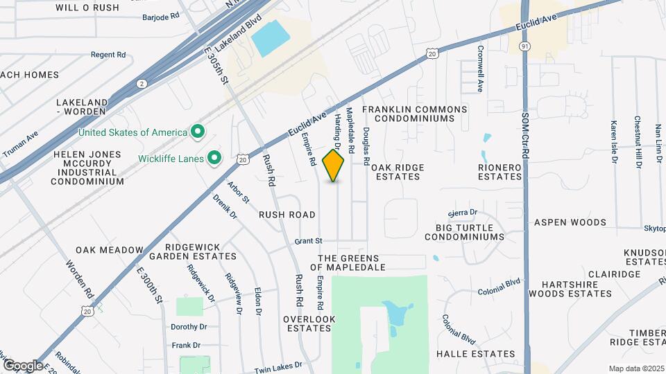1830 Harding Dr Map and Location Details