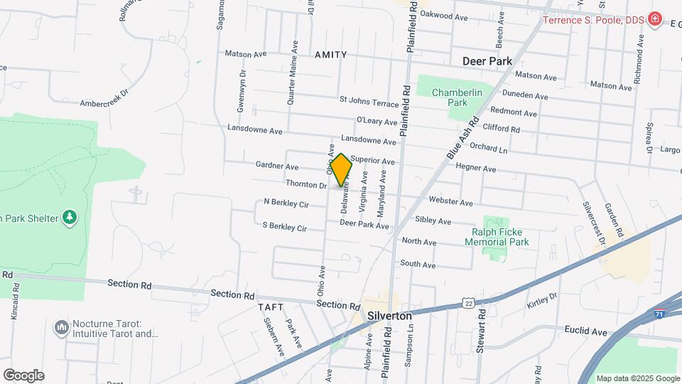 7121 Delaware Ave, Unit 4 Mapa y Detalles de la Ubicación