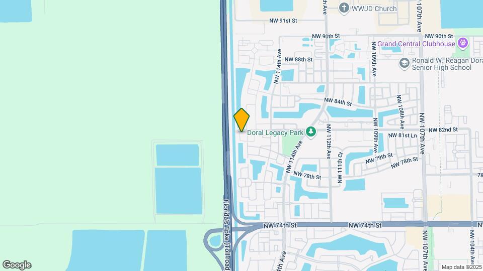 8159 NW 116th Ct Map and Location Details