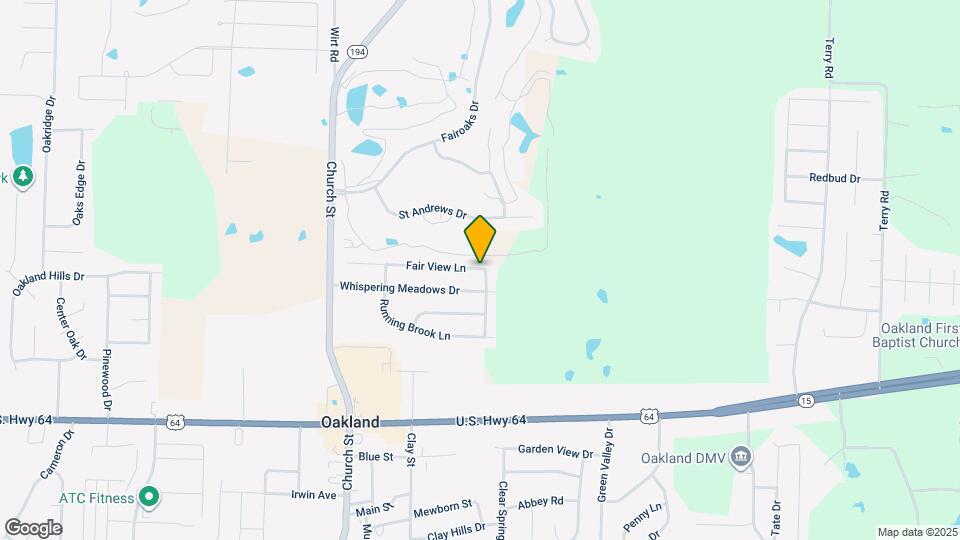 240 Valleyview Ln Map and Location Details