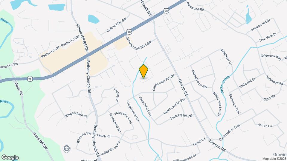 2485 Oakland Spring Dr Map and Location Details