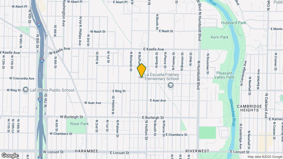 3314 N Buffum St Mapa y Detalles de la Ubicación
